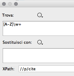 regex con Xpath
